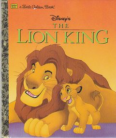 Little Golden Book Lion King - edizione del 1997