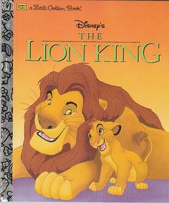 Little Golden Book Lion King - edizione del 1996