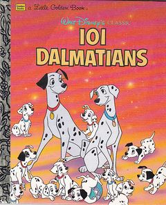 Little Golden Book 101 dalmatians - edizione del 1984