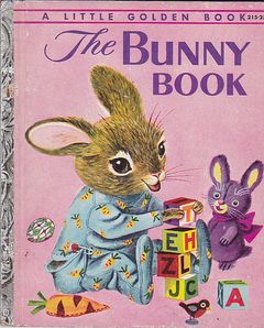 Little Golden Book Bunny book - Edizione del 1955