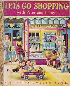 Little Golden Book Let's go shopping - Edizione del 1948