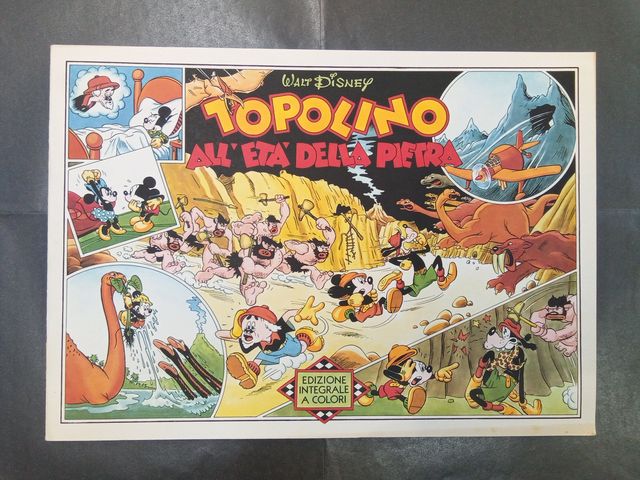 Topolino all'eta' della pietra