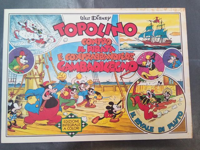 Topolino contro il Pirata e contrabbandiere Gambadilegno