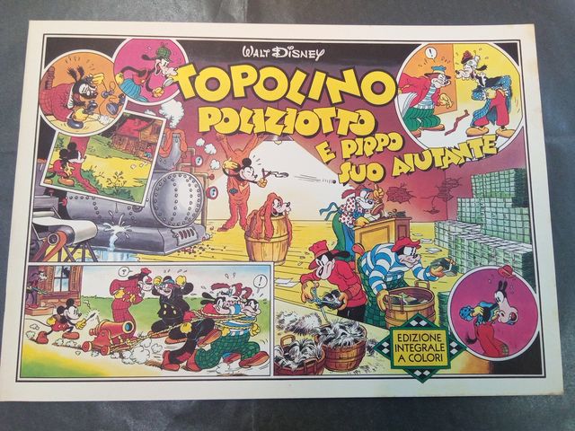 Topolino Poliziotto e Pippo suo aiutante