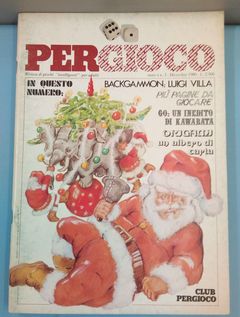 Pergioco rivista di giochi intelligenti anno 1 n.3 dicembre 1980