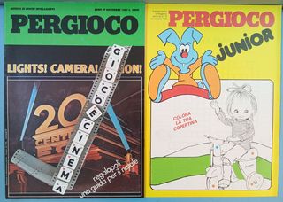 Pergioco rivista di giochi intelligenti anno 4 novembre 1983