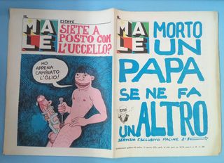 Il Male Settimanale politico di satira n.19 del 15 agosto 1978