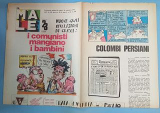 Il Male Settimanale politico di satira n.23 del 20 settembre 197
