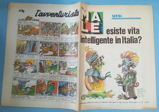 Il Male Settimanale politico di satira n.24 del 27 settembre 197