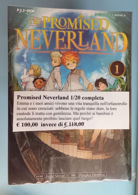 Promised Neverland 1/20 - serie completa