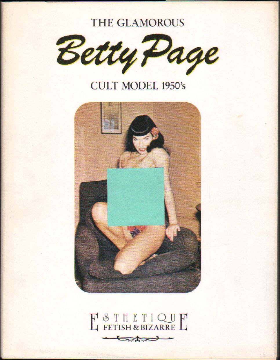 The Glamorous Betty Page Cult Model 1950'S  Book One