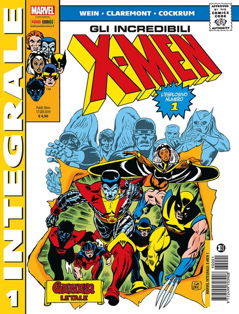 Marvel Integrale X-Men Di Chris Claremont 1