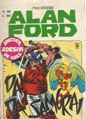 Alan Ford n.108 - Dai Dai Samurai - con adesivi