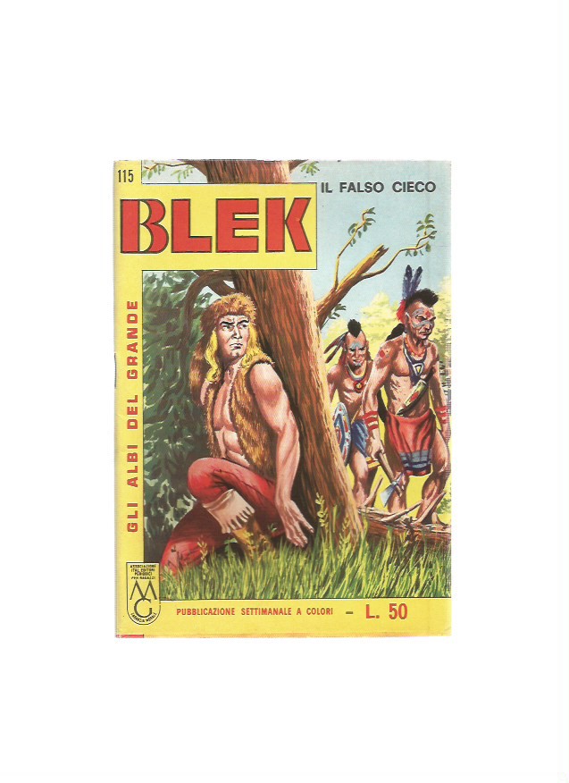 Gli albi del grande Blek n.115 - Il falso cieco