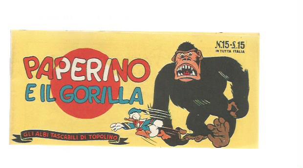 Gli Albi Tascabili di Topolino n. 15 Paperino e il gorilla