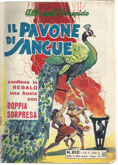 ALBI DELL'INTREPIDO N. 810 -25 luglio 1961