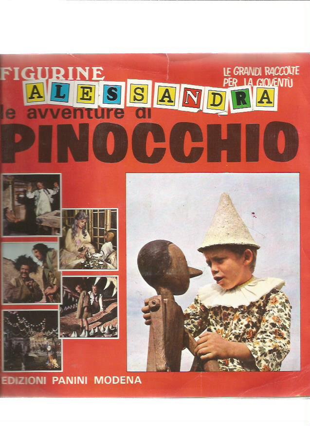 Album Figurine Le avventure di Pinocchio