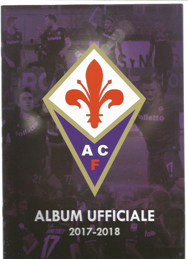 Album Figurine Fiorentina 2017-2018 vuoto
