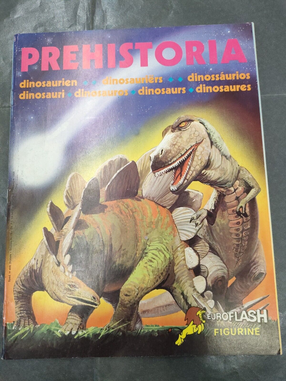 Album Figurine Prehistoria Dinosauri - 25 figurine