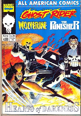 ALL AMERICAN COMICS N.36 GHOST RIDER/WOLVERINE/PUNISHER
