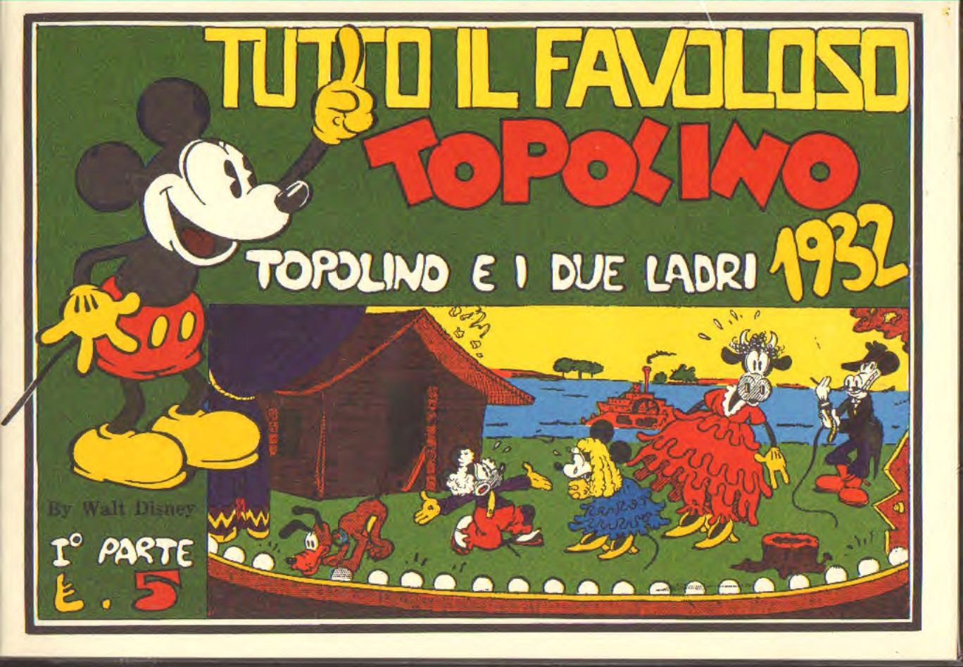Topolino E I Due Ladri 12 Serie Completa