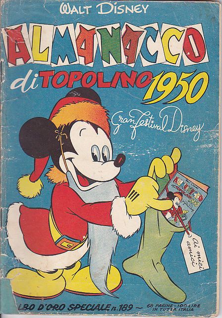 Albo d'Oro 189 del 24 dicembre 1949 Almanacco di Topolino 1950