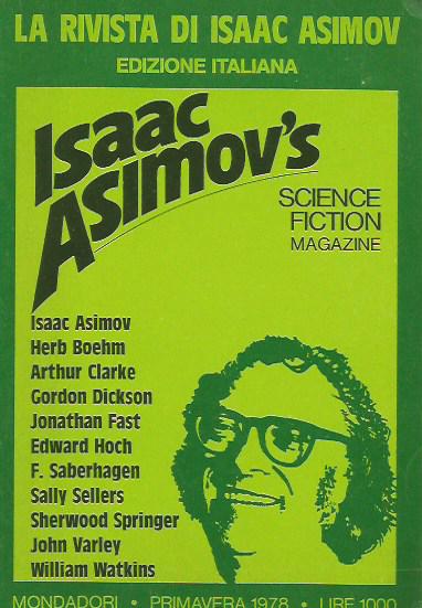 Isaac Asimov science fiction magazine  1