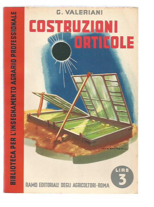 Costruzioni Orticole Biblioteca Insegnamento Agrario