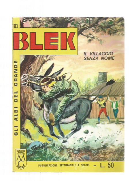Gli albi del grande Blek n.182 - Il villaggio senza nome