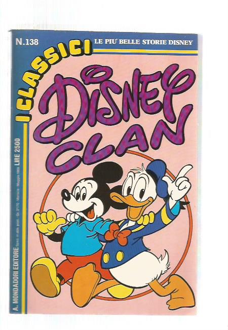 Classici Walt Disney II Serie n. 138 - Disney Clan