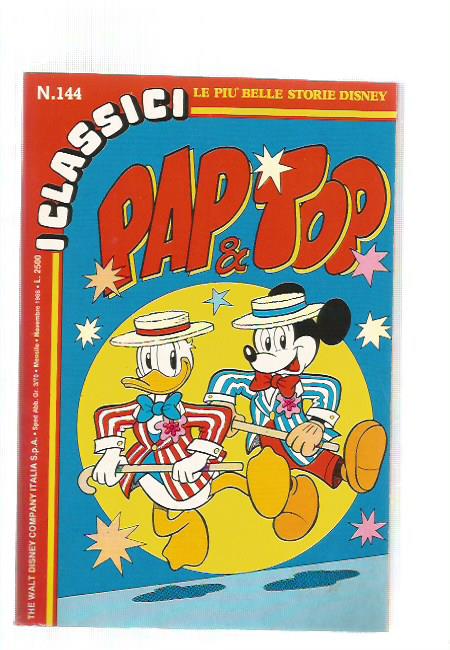 Classici Walt Disney II Serie n. 144 - Pap & Top