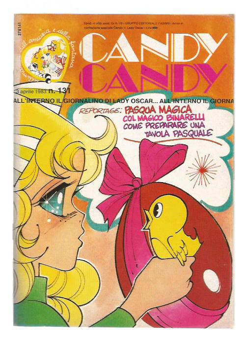 Candy Candy anno 4 n.131 - Fabbri + Allegato Lady Oscar