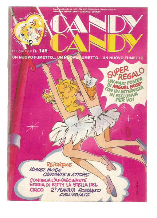 Candy Candy anno 4 n.146 - Fabbri + Allegato Lady Oscar