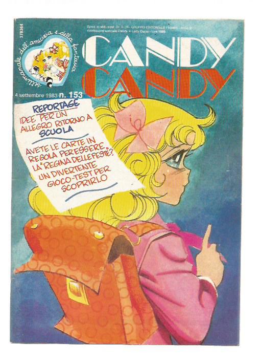 Candy Candy anno 4 n.153 - Fabbri + Allegato Lady Oscar