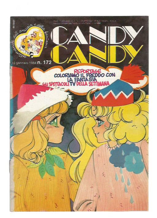 Candy Candy anno 5 n.172 - Fabbri + Allegato Lady Oscar
