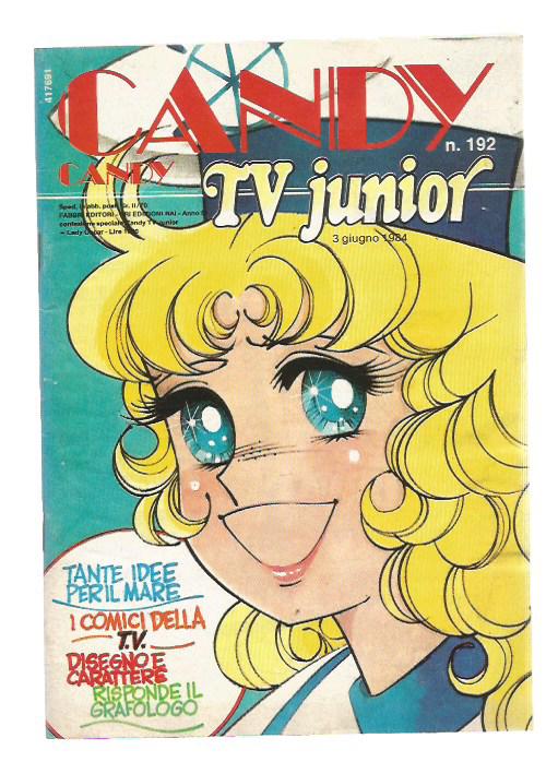 Candy Candy anno 5 n.192 - Fabbri + Allegato Lady Oscar