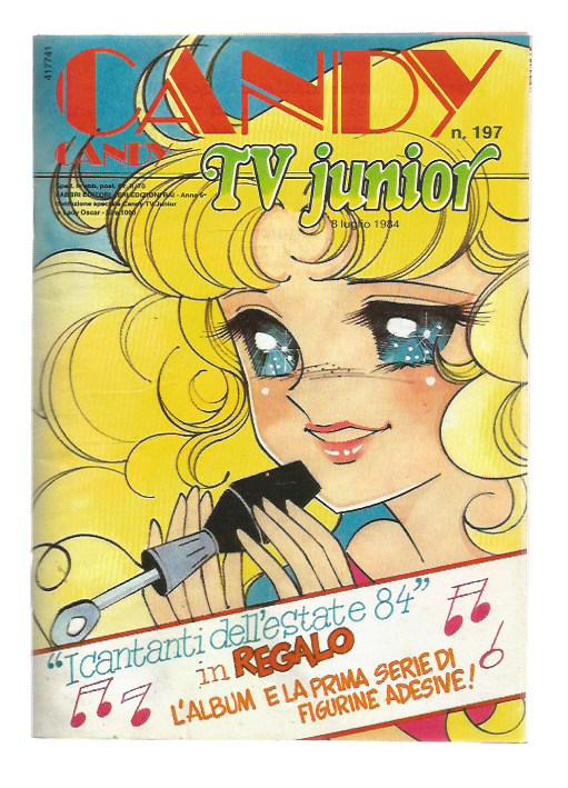 Candy Candy anno 5 n.197 - Fabbri + Allegato Lady Oscar