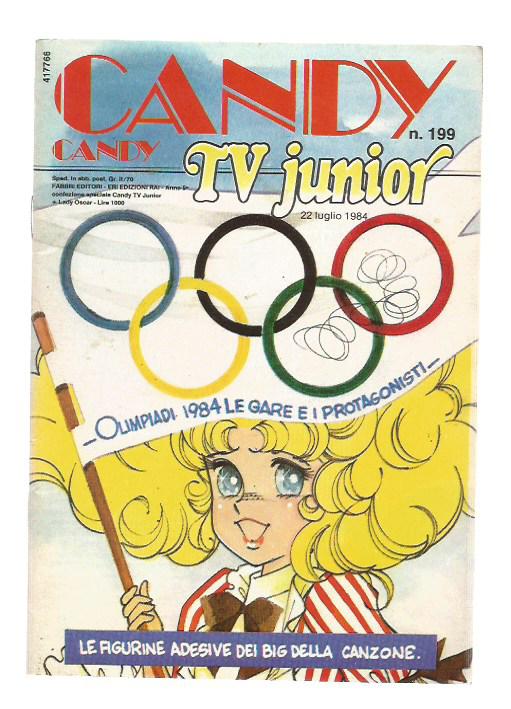 Candy Candy anno 5 n.199 - Fabbri + Allegato Lady Oscar