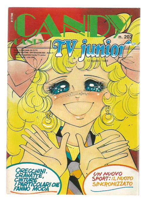 Candy Candy anno 5 n.202 - Fabbri + Allegato Lady Oscar