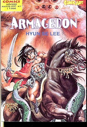 MANGA COMIC ART - ARMAGEDON di Hyun So Lee N.1