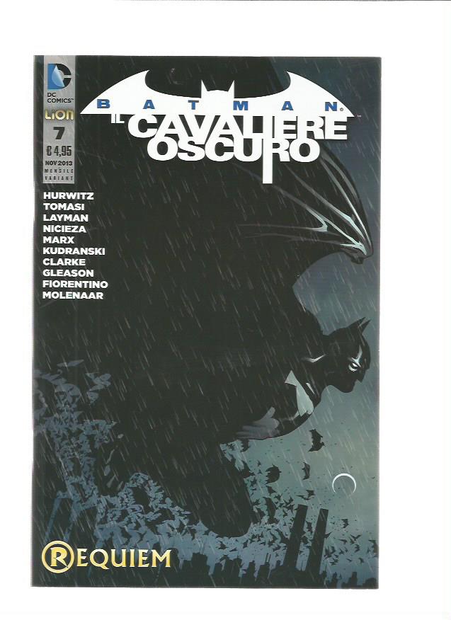 Batman Il Cavaliere Oscuro   7 Variant Cover