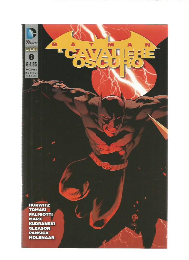 Batman Il Cavaliere Oscuro   8 Variant Cover