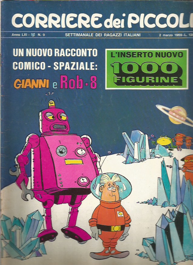 Corriere dei Piccoli anno LXI (1969) n. 9