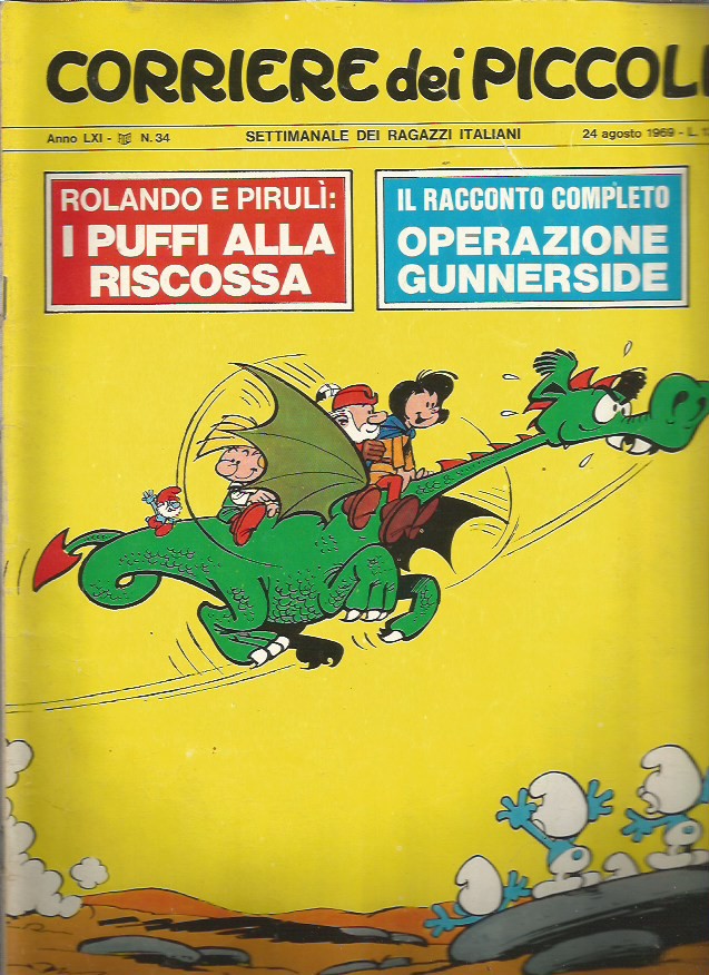 Corriere dei Piccoli anno LXI (1969) n.34