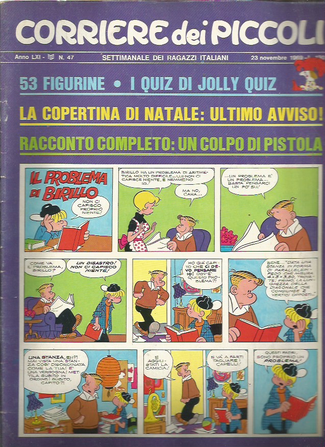 Corriere dei Piccoli anno LXI (1969) n.47