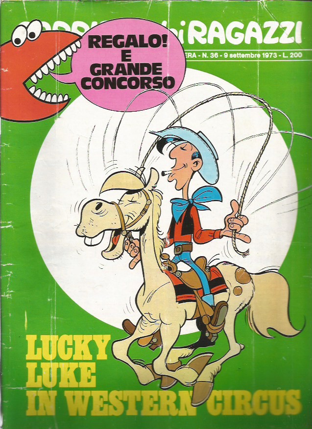 Corriere dei ragazzi anno II (1973) n.36