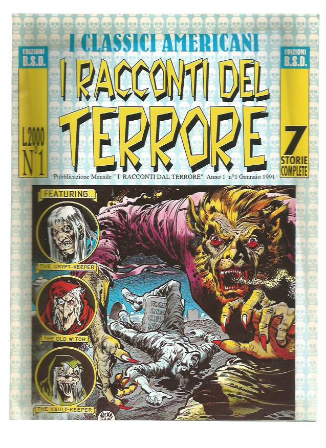 Classici Americani del Terrore 1/9 - Serie completa