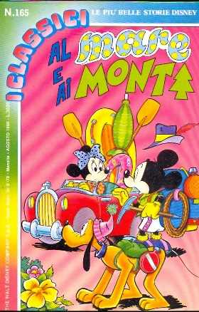 Classici Walt Disney II Serie n. 165 - Al mare e ai monti