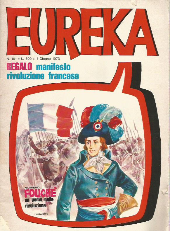 Eureka n.101 con manifesto rivoluzione francese