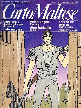 CORTO MALTESE ANNO III N. 5 con poster Hugo Pratt